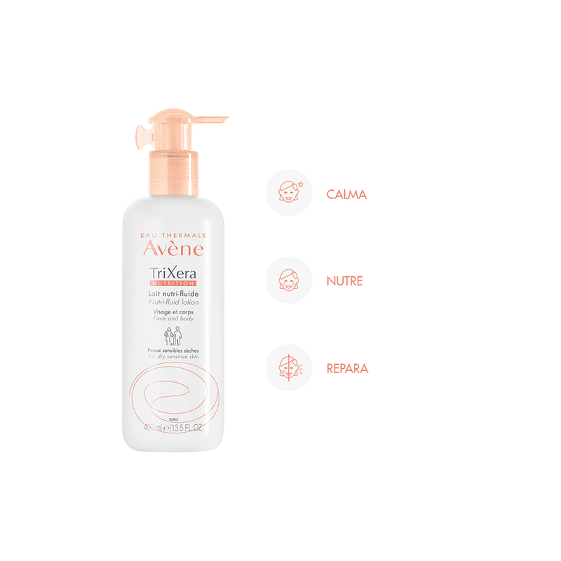Avene Trixera Nutrición Leche Nutri-Fluida x 400 ml-7798095418666