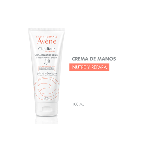 Crema reparadora de manos Avene Cicalfate x 100 ml