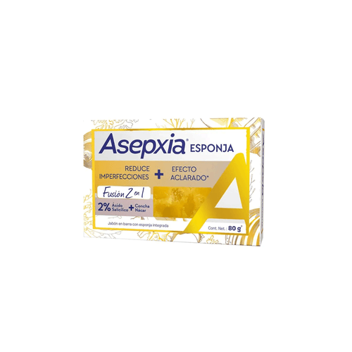 Jabon Asepxia Esponja x 80 gr