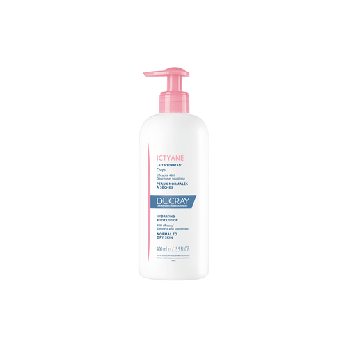 Leche Corporal Hidratante Ducray Ictyane para Pieles Secas x 400 ml