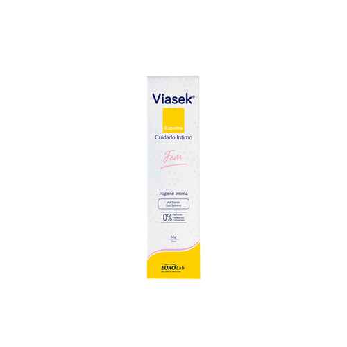 Espuma Femenina De Cuidados Intimos Viasek Fem x 75ml