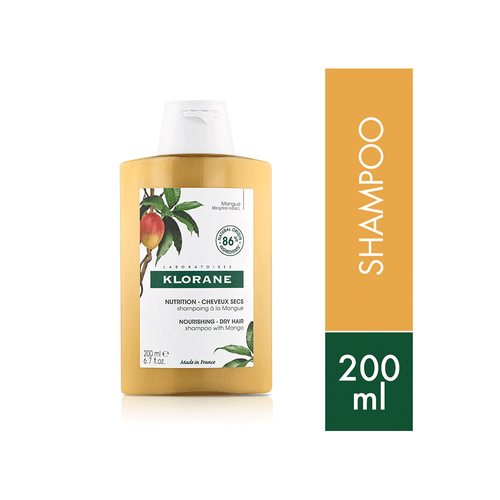 Shampoo Nutritivo Klorane Mango x 200 ml
