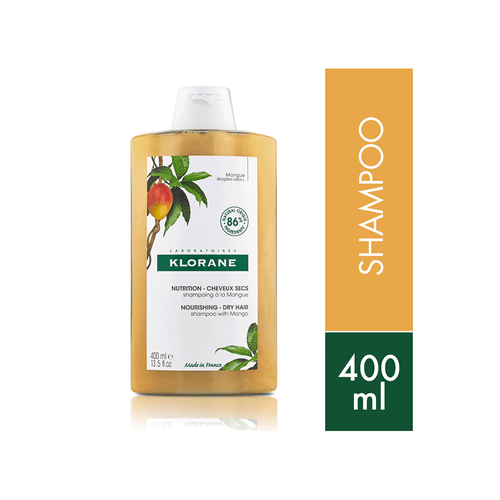 Shampoo Nutritivo Klorane Mango x 400 ml