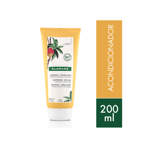 Acondicionador Nutritivo Klorane Mango x 200 ml