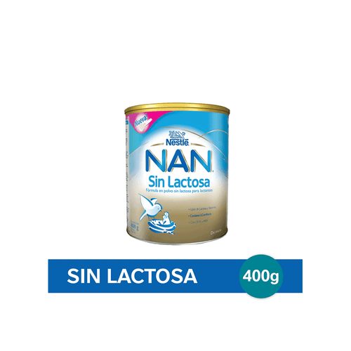 Leche Infantil NAN Sin Lactosa Polvo x 400 gr