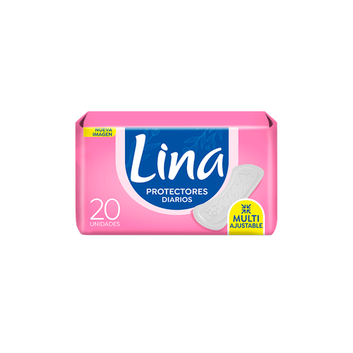 Protector Femenino Lina Anatomicos x 20 unid
