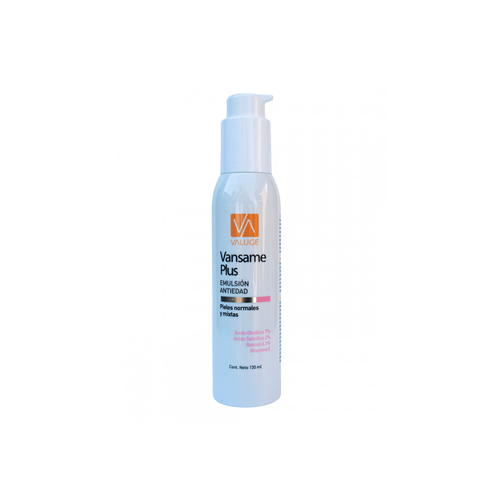 Emulsion Corporal Valuge Vansame Plus x 130 ml