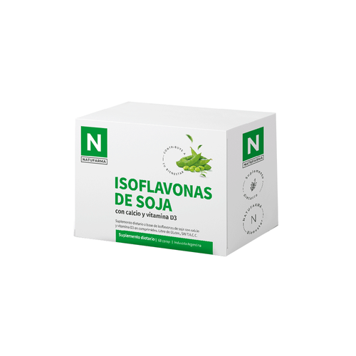 Suplemento Dietario Natufarma Isoflavonas de Soja x 60 comp