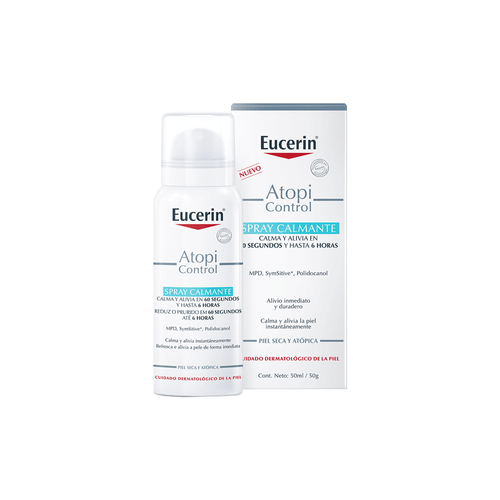 Spray Corporal Calmante Eucerin AtopiControl x 50 ml