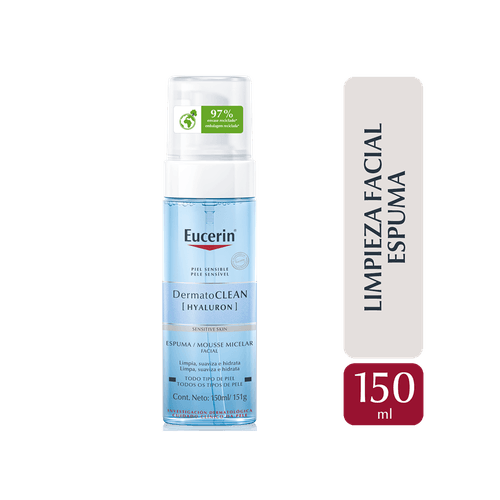 Espuma Micelar Eucerin DermatoCLEAN x 150 ml