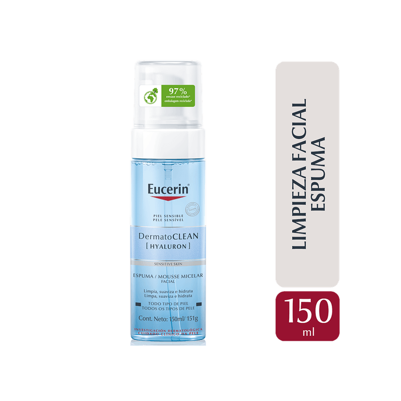 2118385_Eucerin-Eucerin-Dermatoclean-Espuma-Micelar-x-150ml_img1