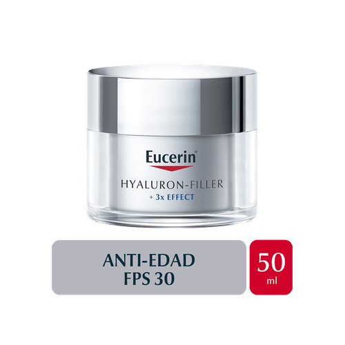 Crema Antiarrugas de Día Eucerin Hyaluron-Filler + 3x Effect FPS 30 x 50 ml