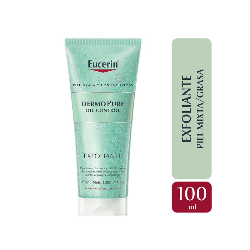 Exfoliante Facial Oil Control Eucerin DermoPURE x 100 ml-4005900436993-2112800