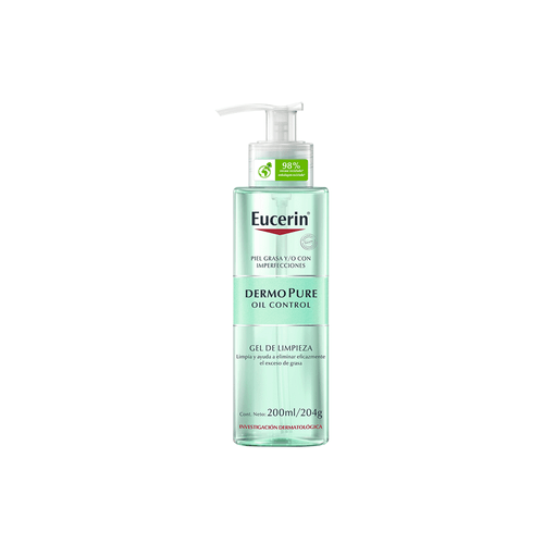 Gel Limpiador Diario Eucerin DermoPURE Oil Control x 200 ml