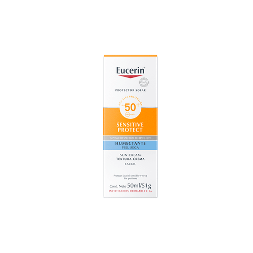 Protector Solar Facial Eucerin Sensitive Protect FPS 50+ x 50 ml