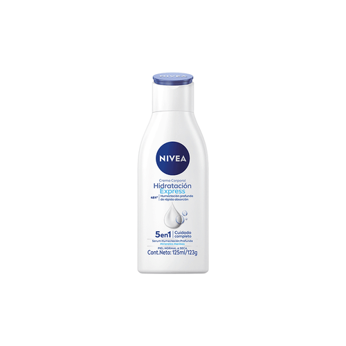 Crema Corporal Nivea Hidratación Express Piel Normal a Seca x 125 ml