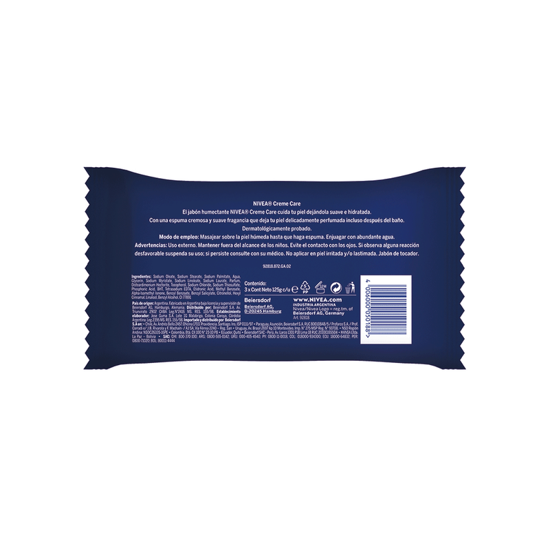Jabon-Humectante-NIVEA-Creme-Care-3-Unidades-x-125-gr-Nivea-4006000050188