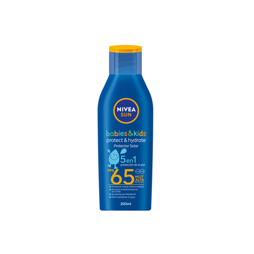 Protector Solar Nivea Sun Babies &amp; Kids P&amp;H FPS65 x 200 ml