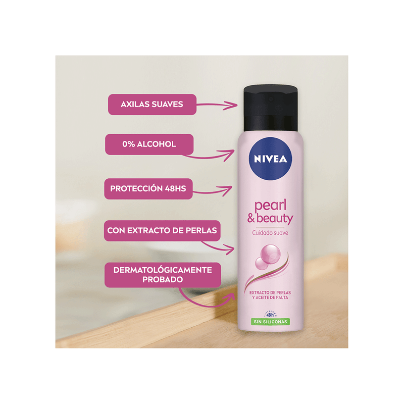 Antitranspirante-Nivea-Pearl-Beauty-x-150-ml