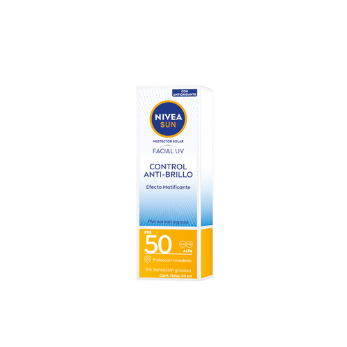 Protector Solar Facial Nivea Control Anti-Brillo FPS 50 x 50 ml
