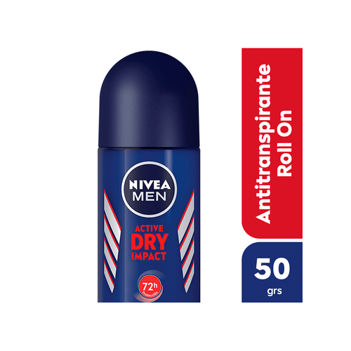 Desodorante Antitranspirante Nivea Men Dry Impact Roll On x 50 ml