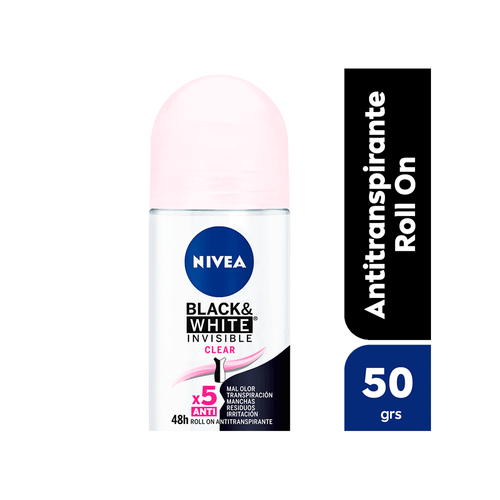 Desodorante femenino Nivea Invisible Roll On x 50 ml