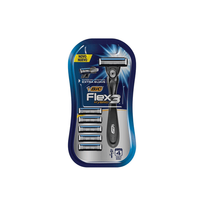 Maquina-de-Afeitar-Bic-3-flex-Hybrid---5-Repuestos-Bic