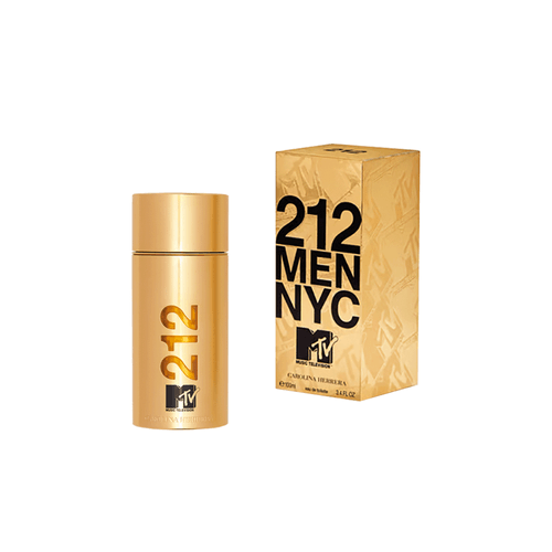 Perfume Carolina Herrera 212 NYC Men Edt MTV Edicion Limitada x 100 ml