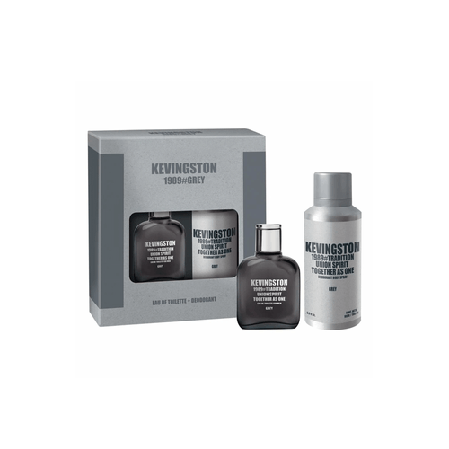 Estuche Kevingston 1989 Grey Edt x 60 ml + Deo x 160 ml