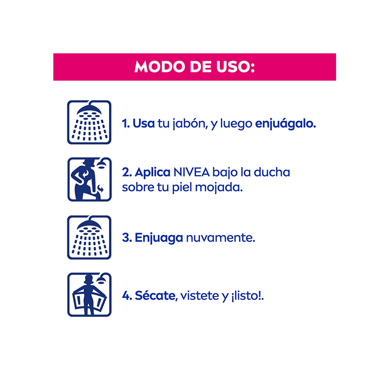 Crema-Corporal-Bajo-la-ducha-Nivea-Milk-Nutritiva-x-250-ml-Nivea