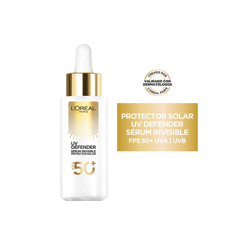 Protector Solar L´Oreal UV Defender Serum FPS 50 x 30 ml