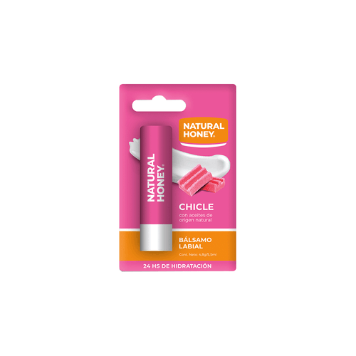 Protector Labial Humectante Natural Honey Chicle