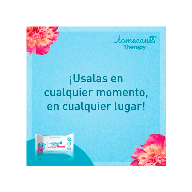 Toallitas-Femeninas-Intimas-Lomecan-V-Therapy-x-10-unid-Lomecan