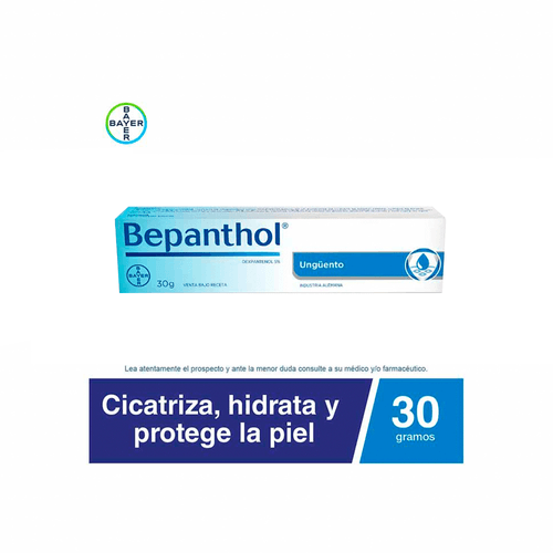 Ungüento con Dexpantenol Bepanthol x 100 gr