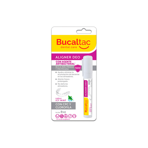 Desodorante Bucal Tac Aligner Icy Mint x 9 ml