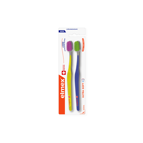 Cepillo De Dientes Elmex Ultrasuave x 2 unid