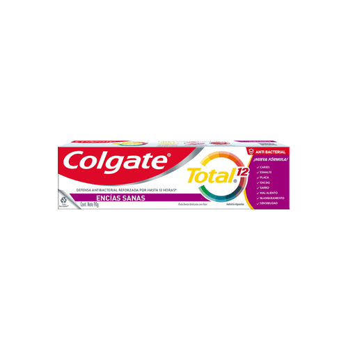 Crema Dental Colgate Total 12 Encías Sanas x 90 gr