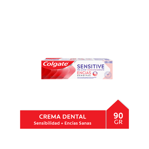 Crema Dental Colgate Sensitive Pro Alivio Inmediato Encías x 90 gr
