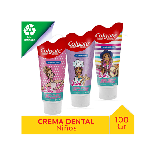 Crema Dental Colgate Smiles Barbie x 100 gr