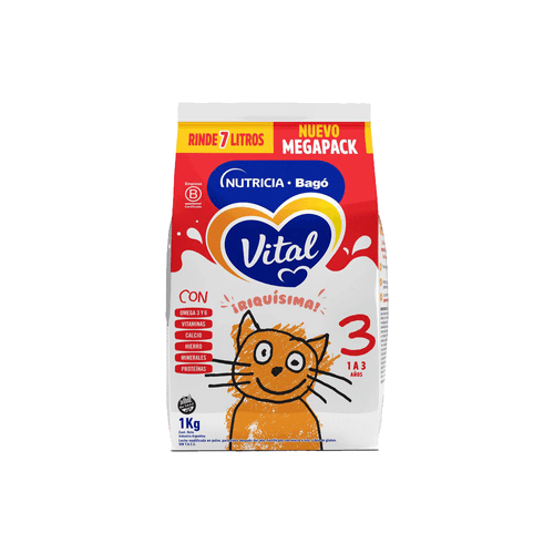Leche Infantil Vital 3 Polvo x 1 kg