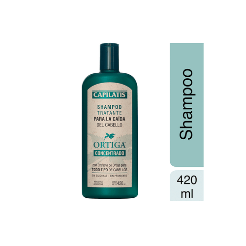 Shampoo Capilatis Tratante Ortiga Concentrado x 420 ml