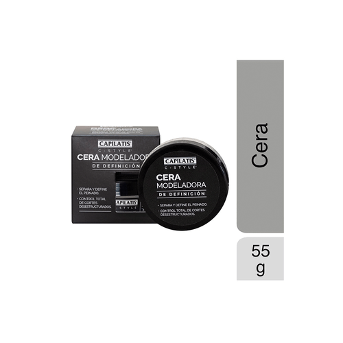 Cera Modeladora de Definición Capilatis C-Style x 55 gr
