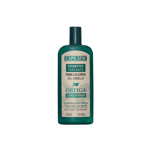 Shampoo Capilatis Tratante Ortiga Concentrado para Cabellos Secos x 420 ml
