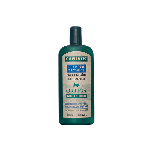Shampoo Capilatis Tratante Ortiga Concentrado para Cabellos Grasos x 420 ml