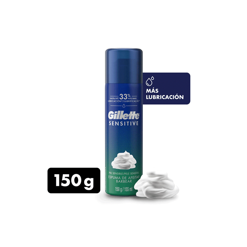 Espuma-para-Afeitar-Para-Piel-Sensible-Gillette-Sensitive-x-Gillette