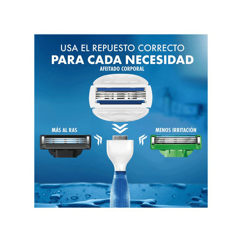 Repuesto-para-Maquina-de-Afeitar-Gillette-Mach3-x-2-unid-Gillette