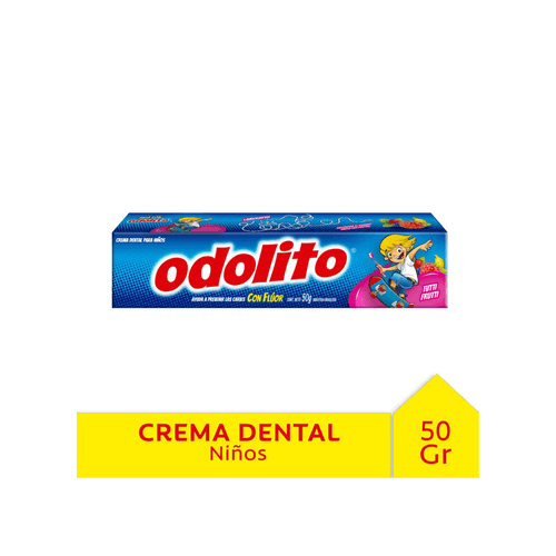 Crema Dental Odolito Tutti Frutti x 50 gr