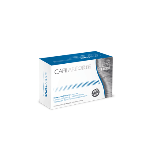 Cápsulas Vitamínicas By Derm Capilar Forte x 30 caps