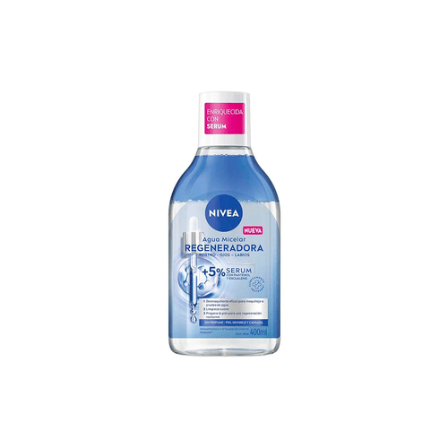 Agua Micelar Nivea Con Serum Regeneradora x 400 ml