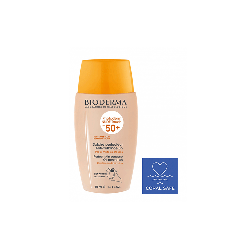 Protector-Solar-Bioderma-Photoderm-Nude-Touch-SPF-50+-Tinta-Muy-Claro-x-40-ml